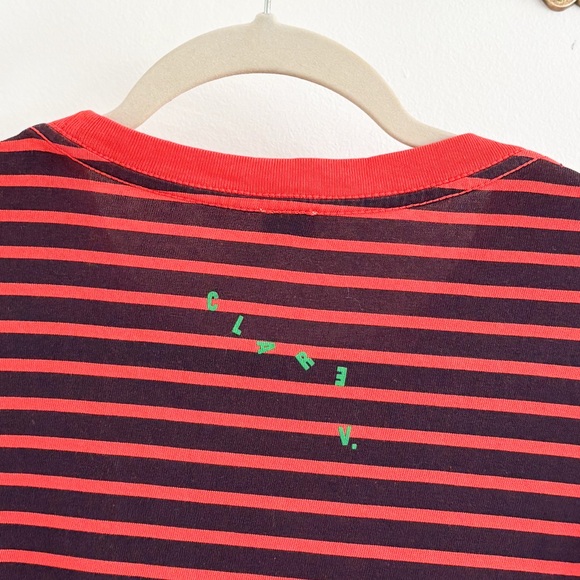 Clare V Le Puff Long Sleeve Tee Large - Picture 9 of 10